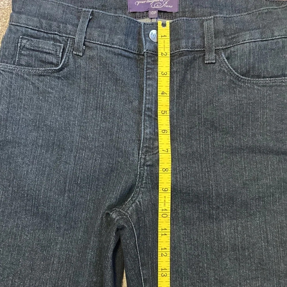 NYDG Not Your Daughter’s Jeans Embellished Lift Tuck Technology Dark Was… - Picture 6 of 16